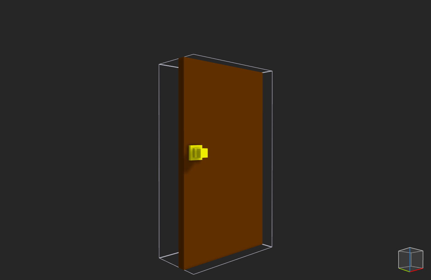 Door voxel asset for Needs Salt
